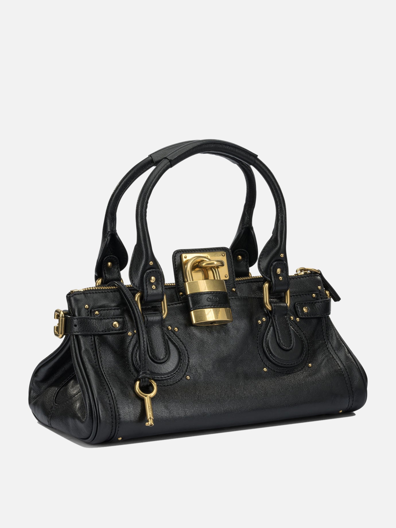 Large bags 100% leather  Black - Chloé Women | PDP | VIETTI Online Store | thumbnail_2