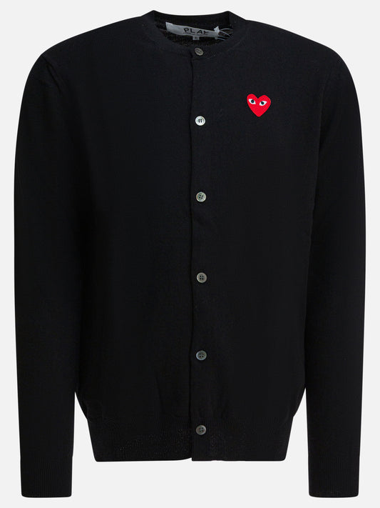Cardigans Logo  Black - Comme Des Garçons Play Men | PLP | VIETTI Online Store 
