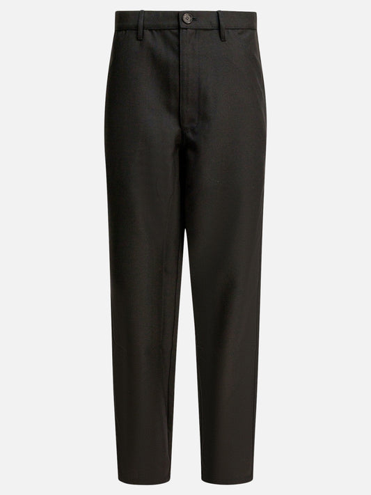 Leisure trousers Pinstriped  Black - Comme Des Garçons Shirt Men | PLP | VIETTI Online Store 
