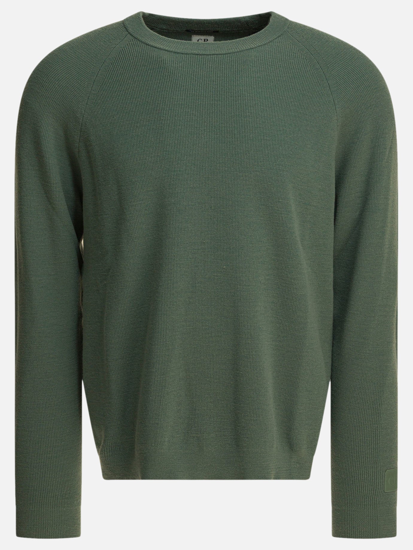 Crewneck sweaters Solid colour  Green - C.P. Company Men | PDP | VIETTI Online Store | Zoom-Modal
