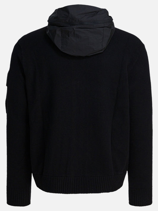 Zipped sweaters Logo  Black - C.P. Company Men | PLP | VIETTI Online Store | 2
