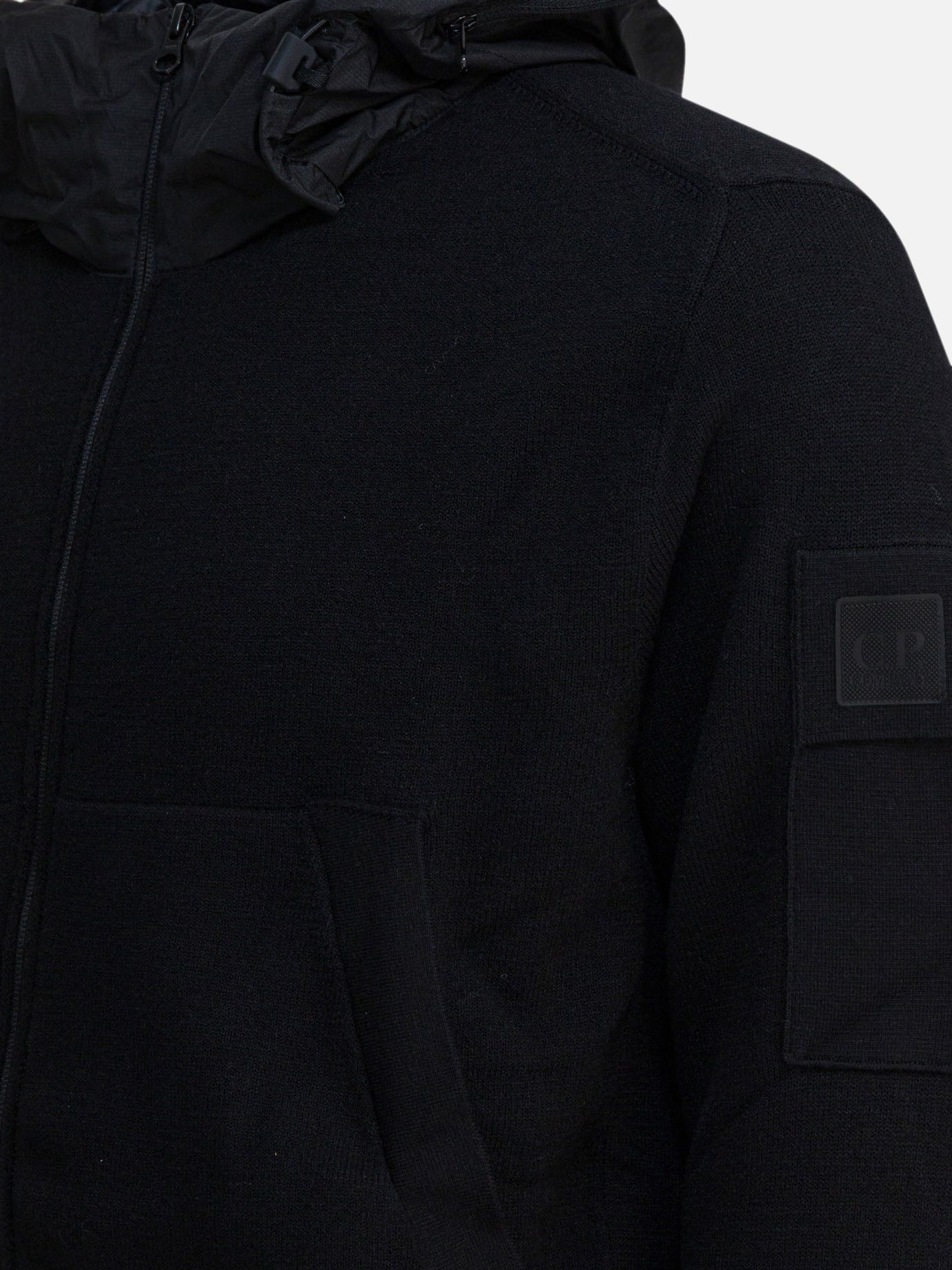 Zipped sweaters Logo  Black - C.P. Company Men | PDP | VIETTI Online Store | Zoom-Modal_4

