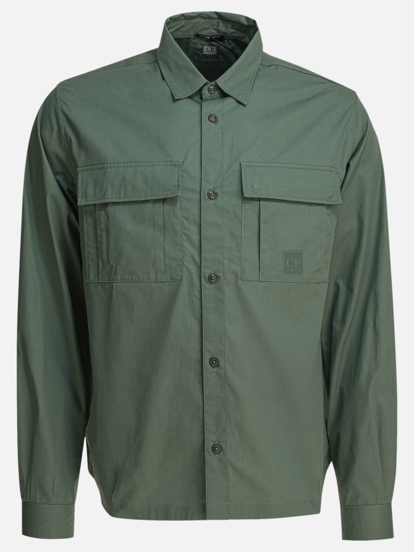Casual shirts Tinta unita  Green - C.P. Company Men | PDP | VIETTI Online Store | thumbnail
