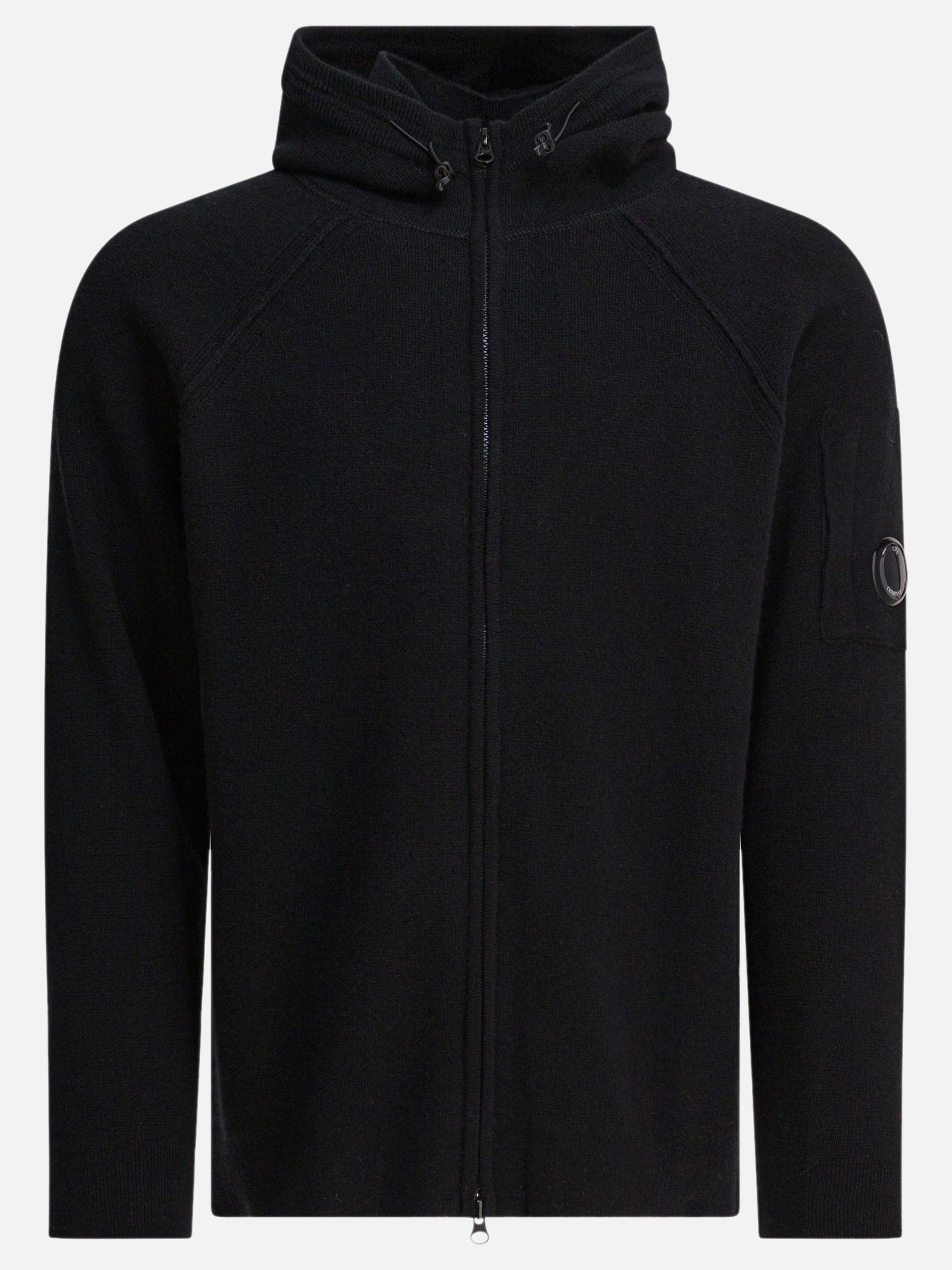 Zipped sweaters Logo  Black - C.P. Company Men | PDP | VIETTI Online Store | Zoom-Modal

