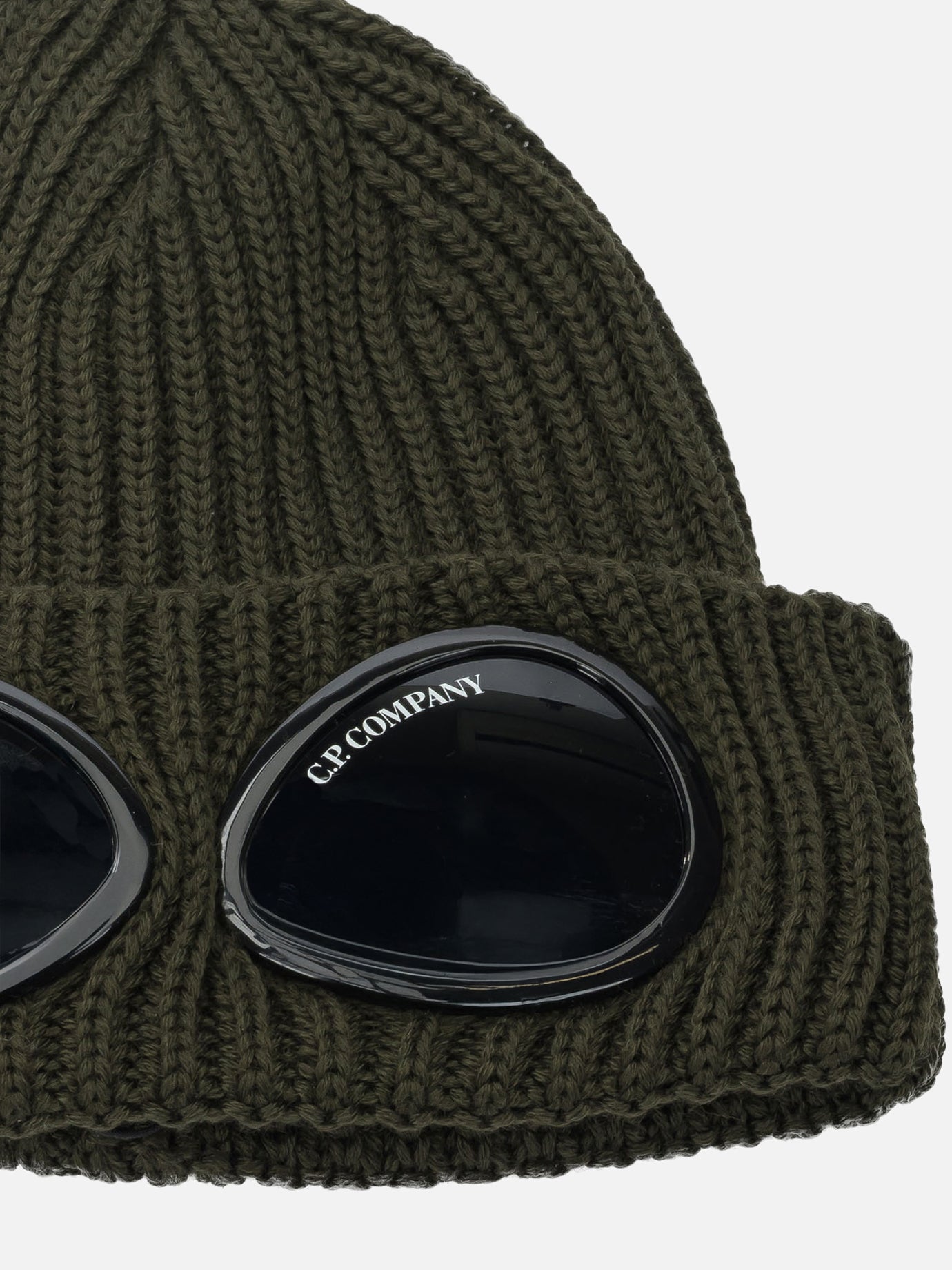 Beanies 100% merino wool  Green - C.P. Company Men | PDP | VIETTI Online Store | thumbnail_3