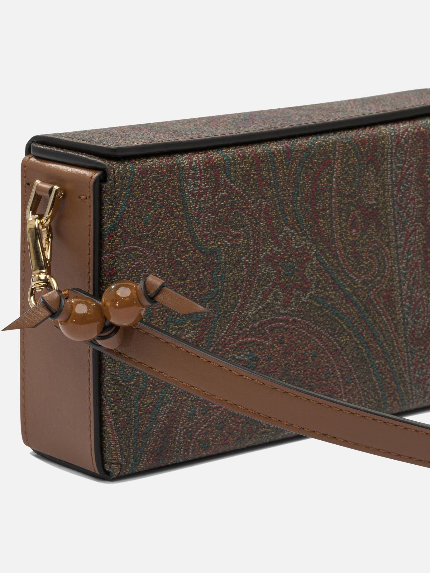 Pouch 100% cotton  Bordeaux - Etro Women | PDP | VIETTI Online Store | thumbnail_4