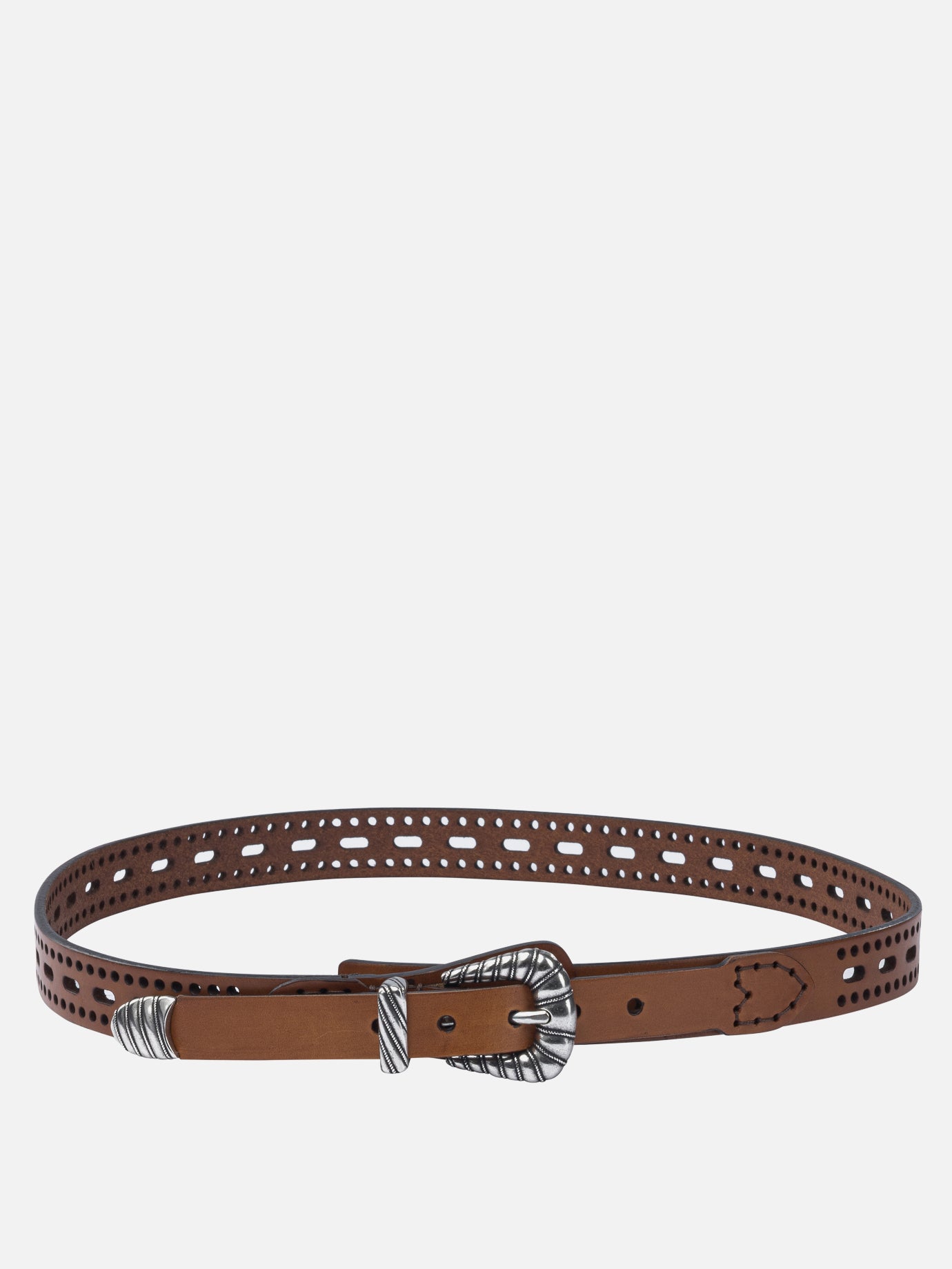 Leather belts 100% calf leather  Brown - Etro Women | PDP | VIETTI Online Store | Zoom-Modal
