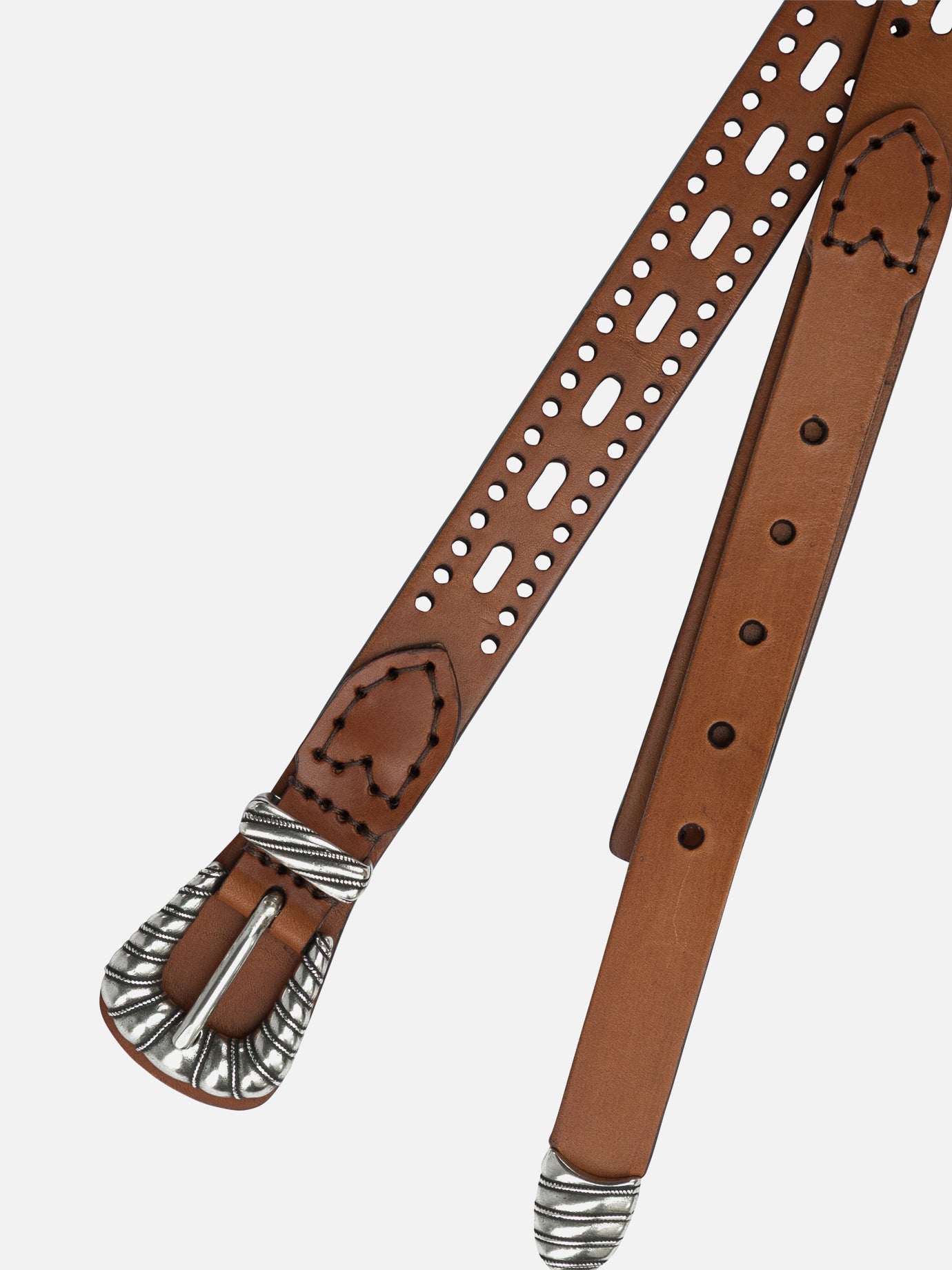 Leather belts 100% calf leather  Brown - Etro Women | PDP | VIETTI Online Store | Zoom-Modal_2
