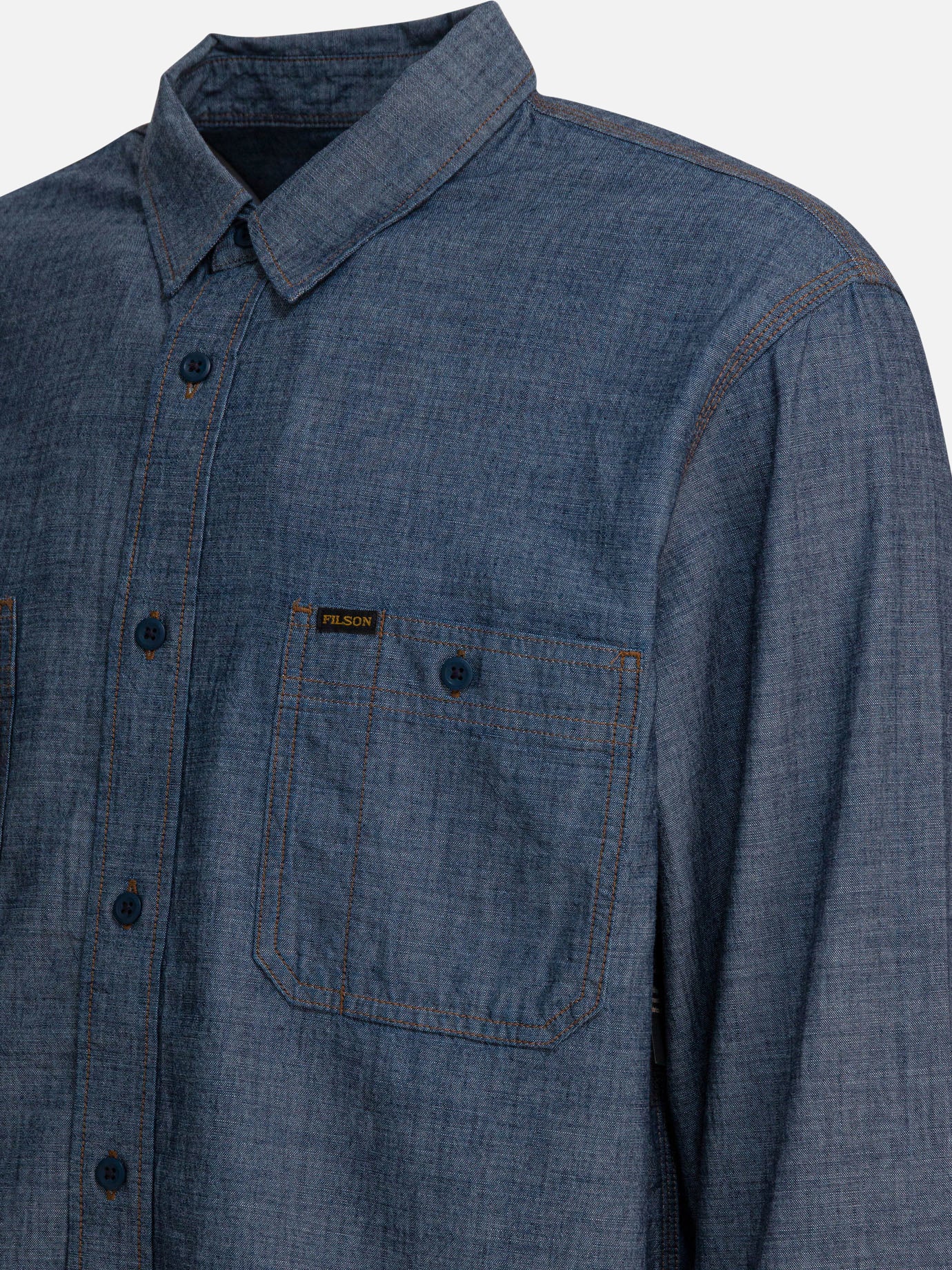 Casual shirts Denim  Blue - Filson Men | PDP | VIETTI Online Store | thumbnail_4