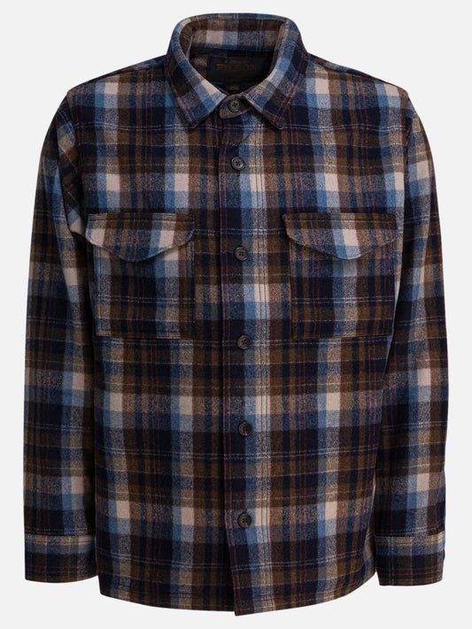 Overshirt jackets Check  Brown - Filson Men | PDP | VIETTI Online Store 
