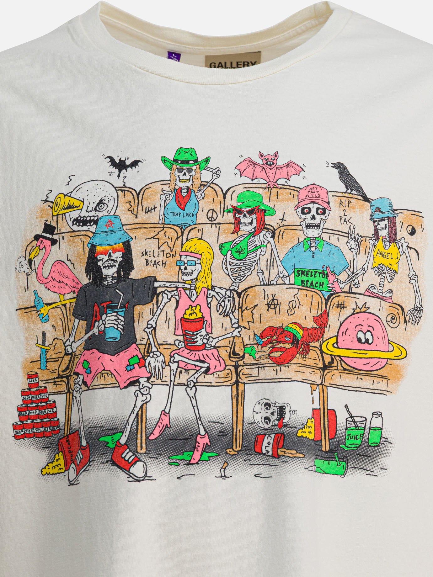 Crewneck t-shirts Print  White - Gallery Dept. Men | PDP | VIETTI Online Store | Zoom-Modal_3
