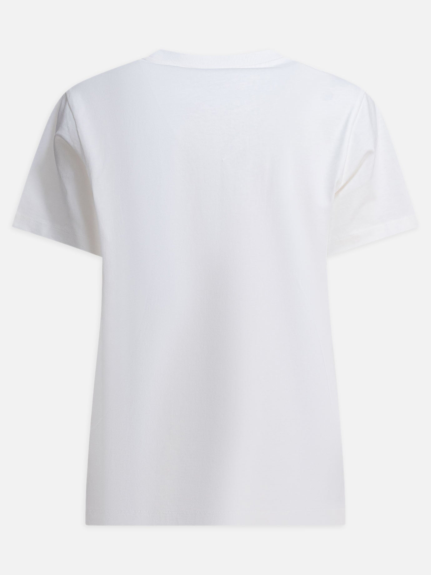 Crewneck t-shirts Logo  Beige - Ganni Women | PDP | VIETTI Online Store | thumbnail_2