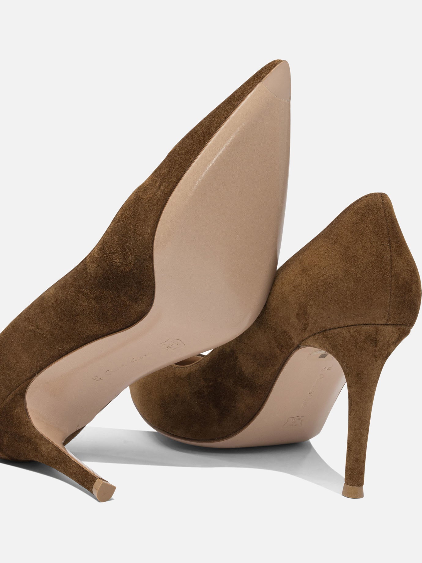 Pumps 100% patent leather - 100% leather  Brown - Gianvito Rossi Women | PDP | VIETTI Online Store | thumbnail_5