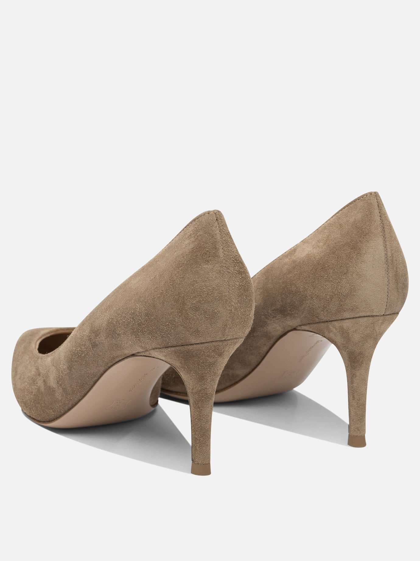 Pumps 100% suede - 100% leather  Beige - Gianvito Rossi Women | PDP | VIETTI Online Store | Zoom-Modal_4
