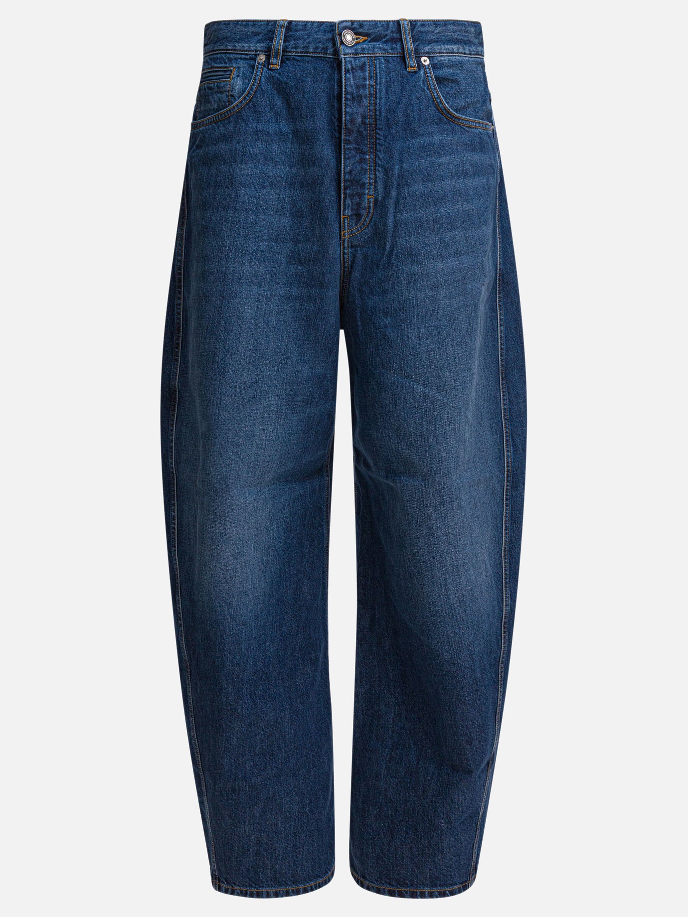 Wide-leg jeans Solid colour  Blue - Givenchy Men | PDP | VIETTI Online Store | Zoom-Modal
