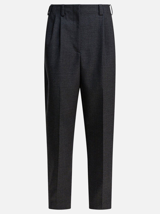 Tailored trousers Solid colour  Grey - Givenchy Women | PLP | VIETTI Online Store 
