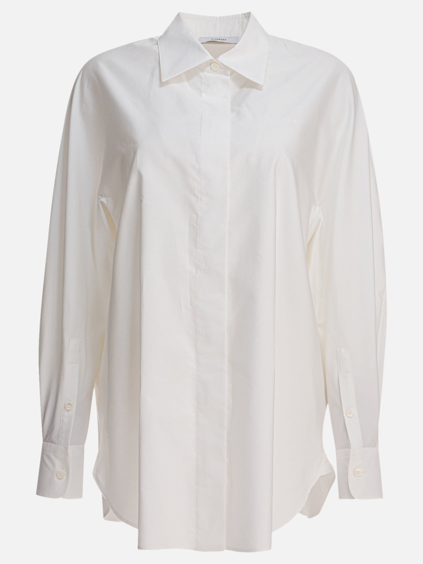 Casual shirts Solid colour  White - Givenchy Women | PDP | VIETTI Online Store | thumbnail