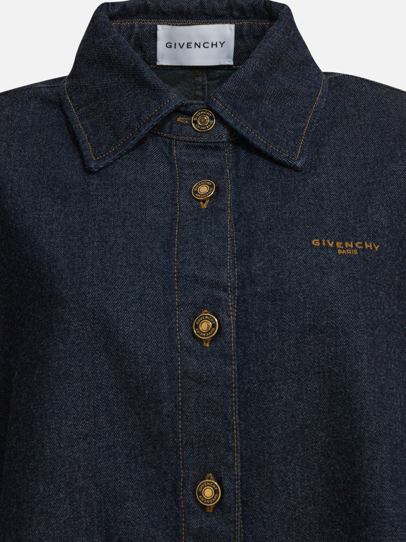 Casual shirts Logo  Blue - Givenchy Women | PDP | VIETTI Online Store | thumbnail_3