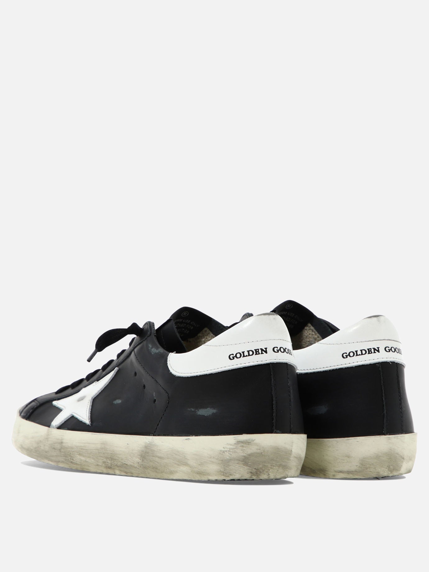 Low top sneakers 100% leather - 100% rubber  Black - Golden Goose Men | PDP | VIETTI Online Store | thumbnail_4