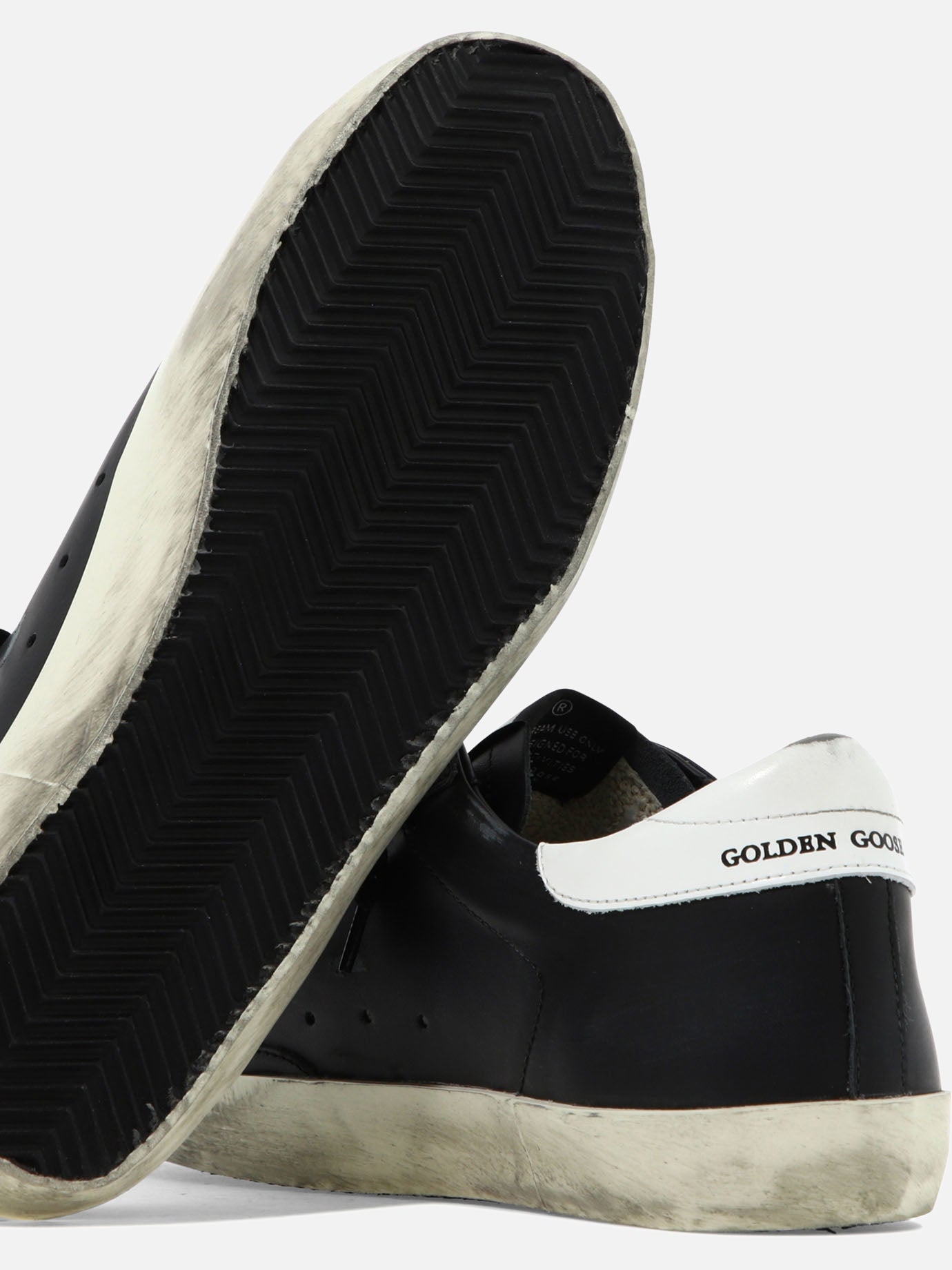 Low top sneakers 100% leather - 100% rubber  Black - Golden Goose Men | PDP | VIETTI Online Store | thumbnail_5