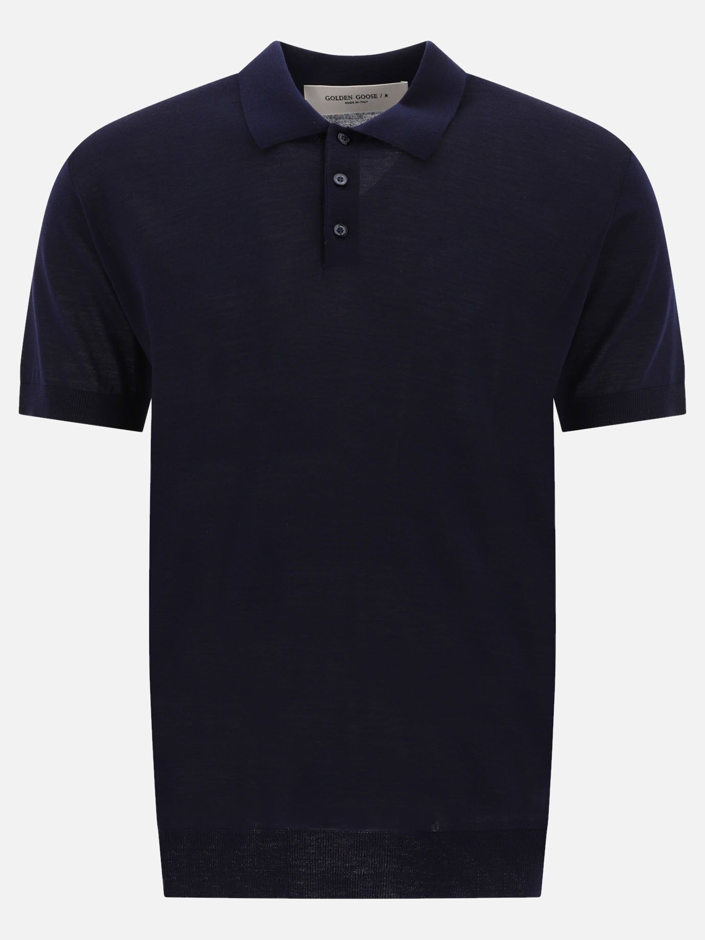 Golden Goose Merino wool polo shirt 14474345_M Black thumbnail_1