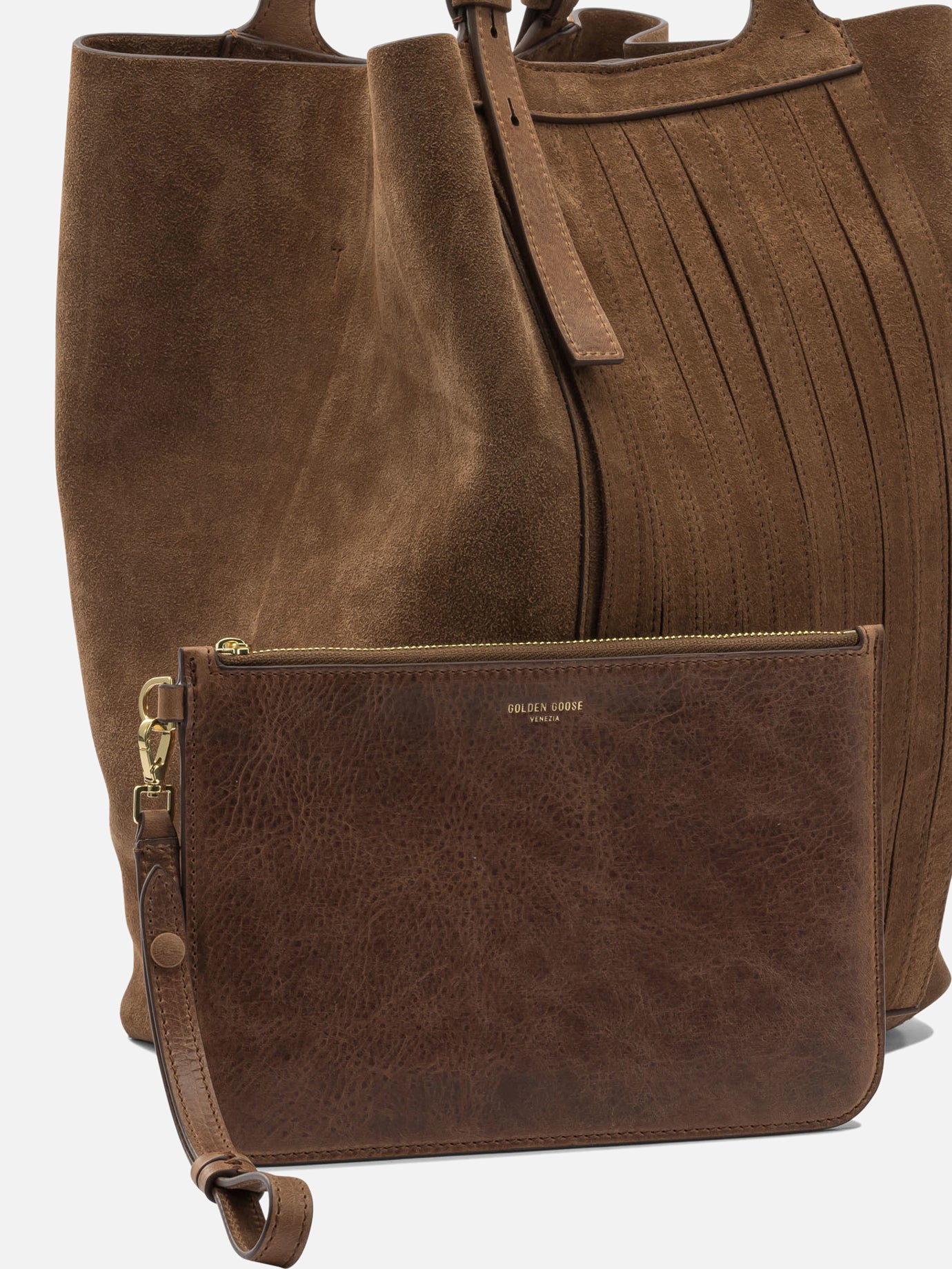 Small bags Solid colour  Brown - Golden Goose Women | PDP | VIETTI Online Store | thumbnail_4