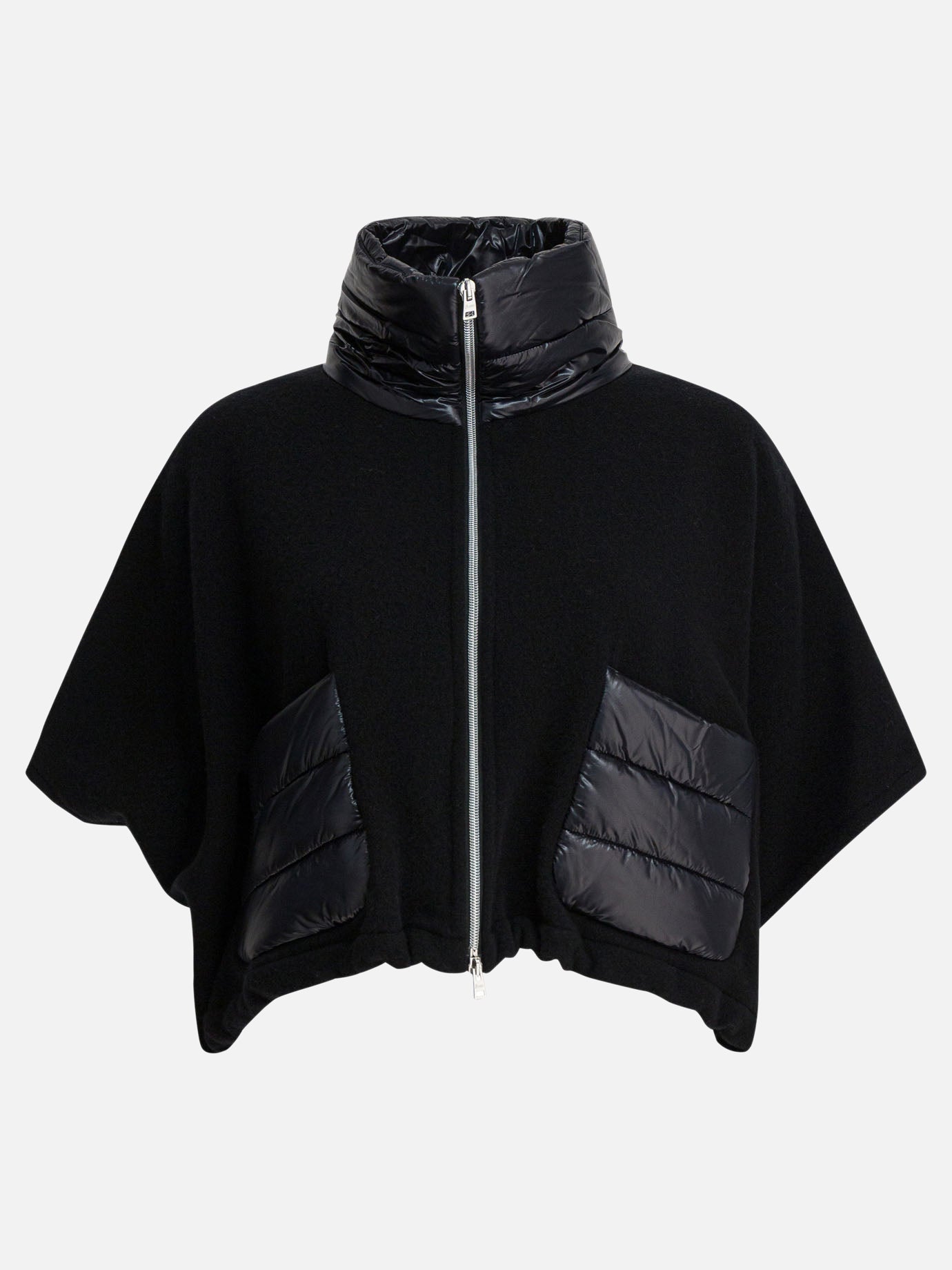 Capes Solid colour  Black - Herno Women | PDP | VIETTI Online Store | Zoom-Modal

