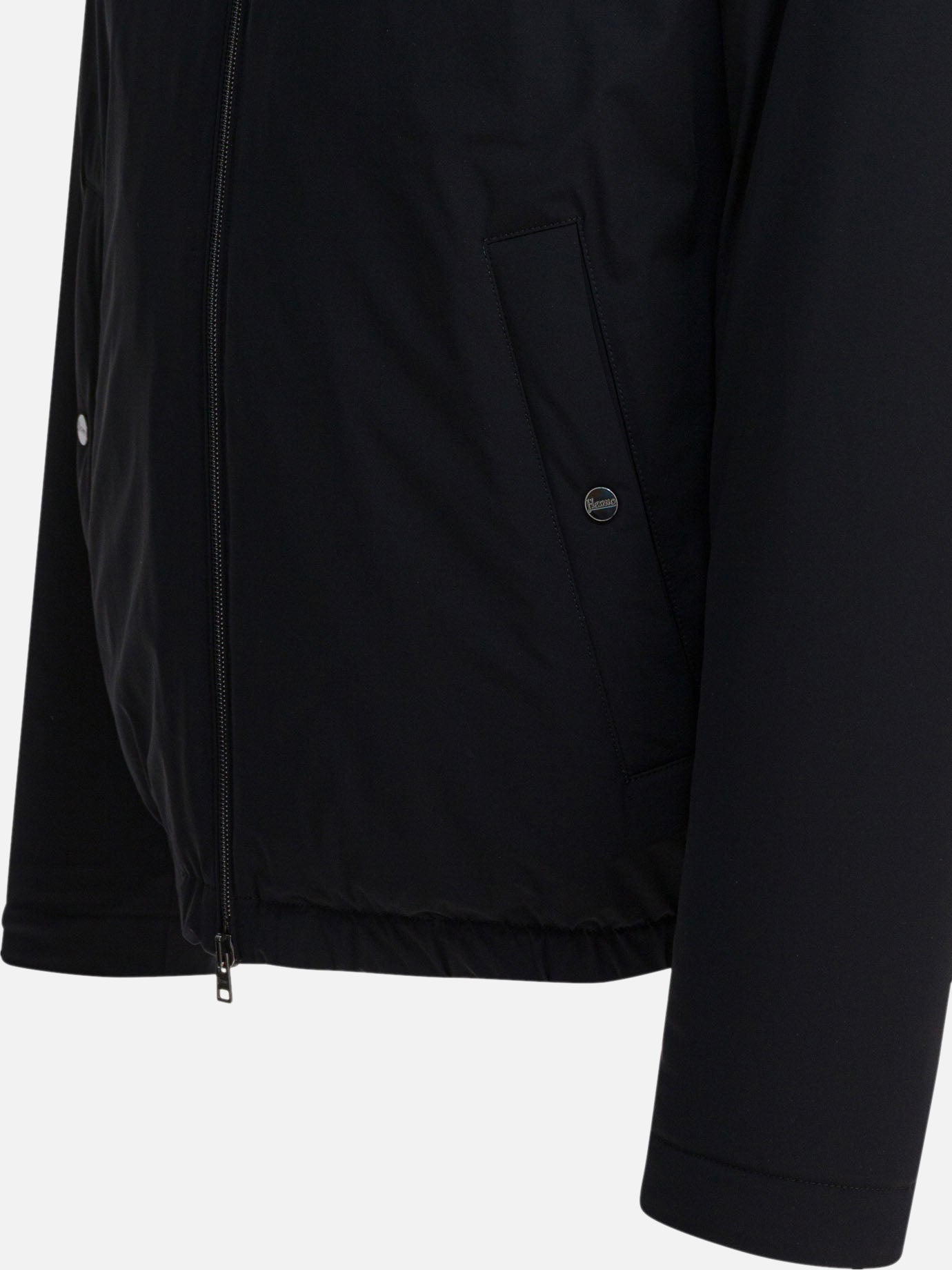 Down jackets Solid colour  Black - Herno Men | PDP | VIETTI Online Store | thumbnail_4