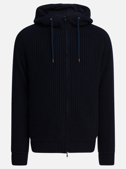 Bomber jackets Solid colour  Blue - Herno Men | PDP | VIETTI Online Store 
