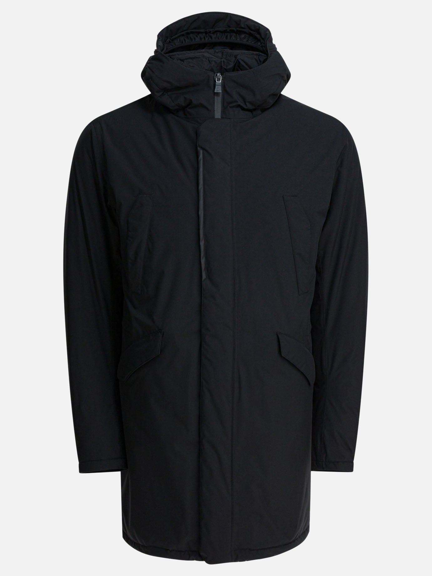 Down coats Solid colour  Black - Herno Men | PDP | VIETTI Online Store | Zoom-Modal
