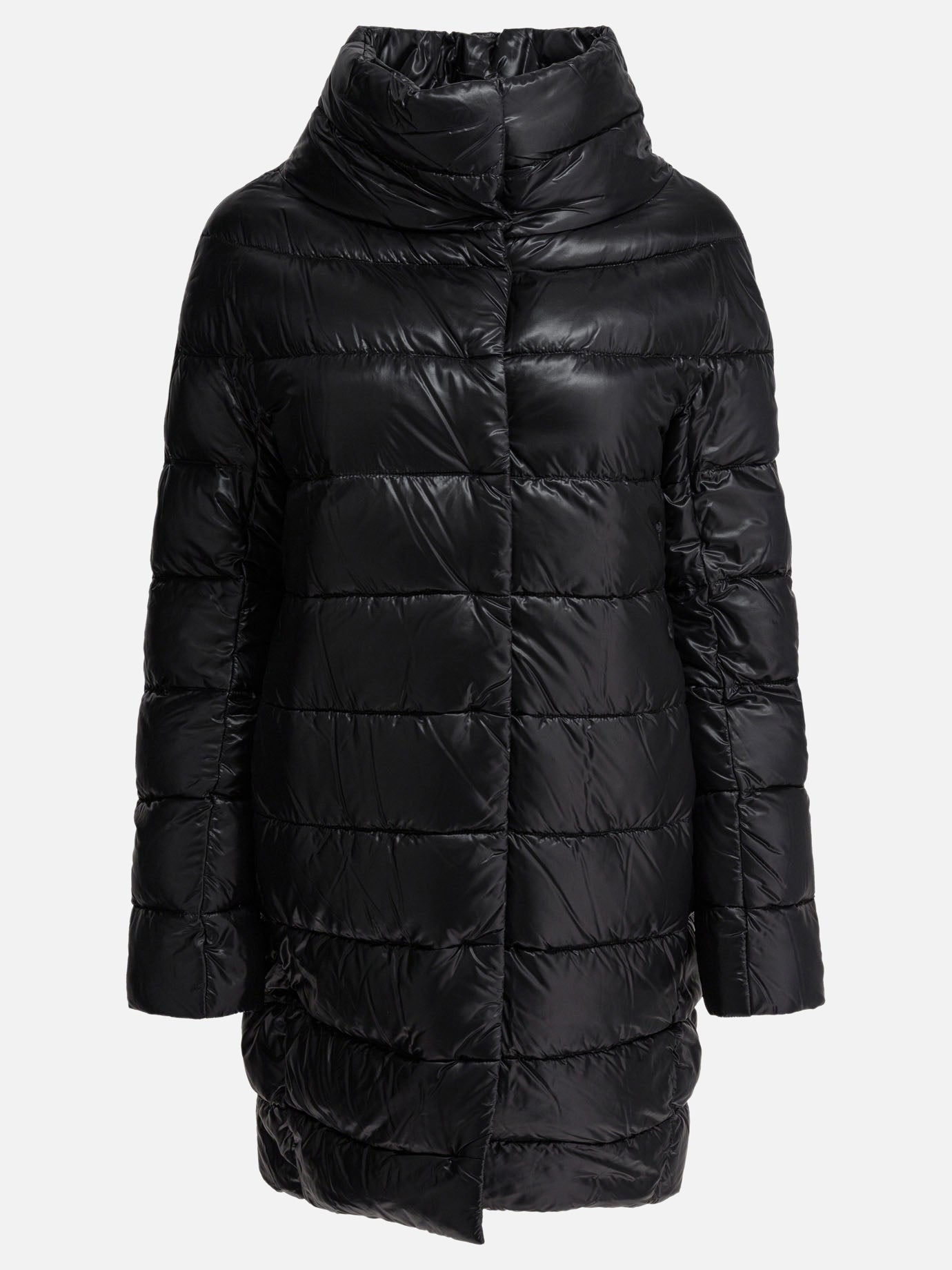 Down coats Solid colour  Black - Herno Women | PDP | VIETTI Online Store | Zoom-Modal
