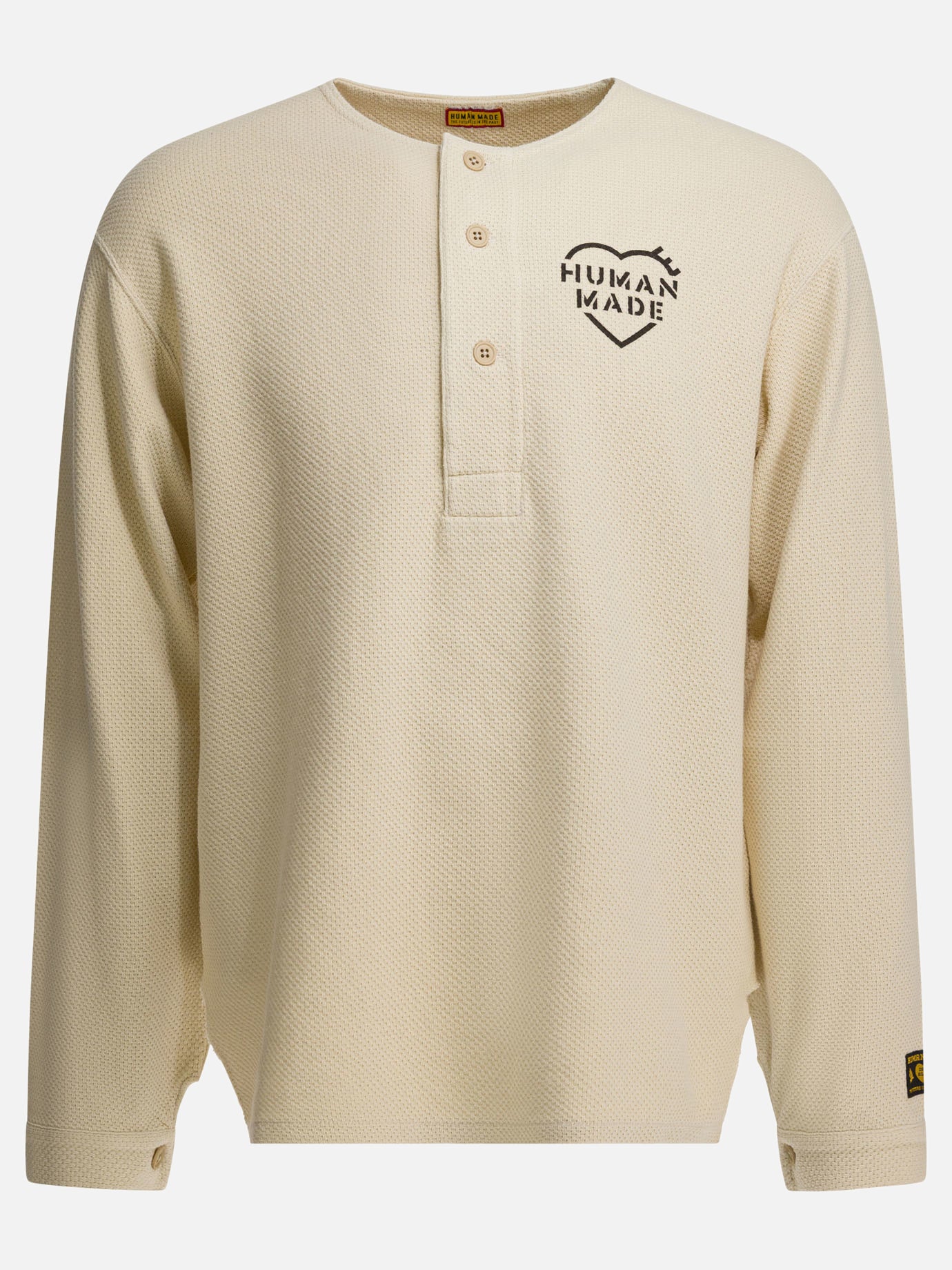 Henley t-shirts Logo  White - Human Made Men | PDP | VIETTI Online Store | thumbnail