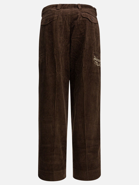 Leisure trousers Solid colour  Brown - Human Made Men | PDP | VIETTI Online Store | 2
