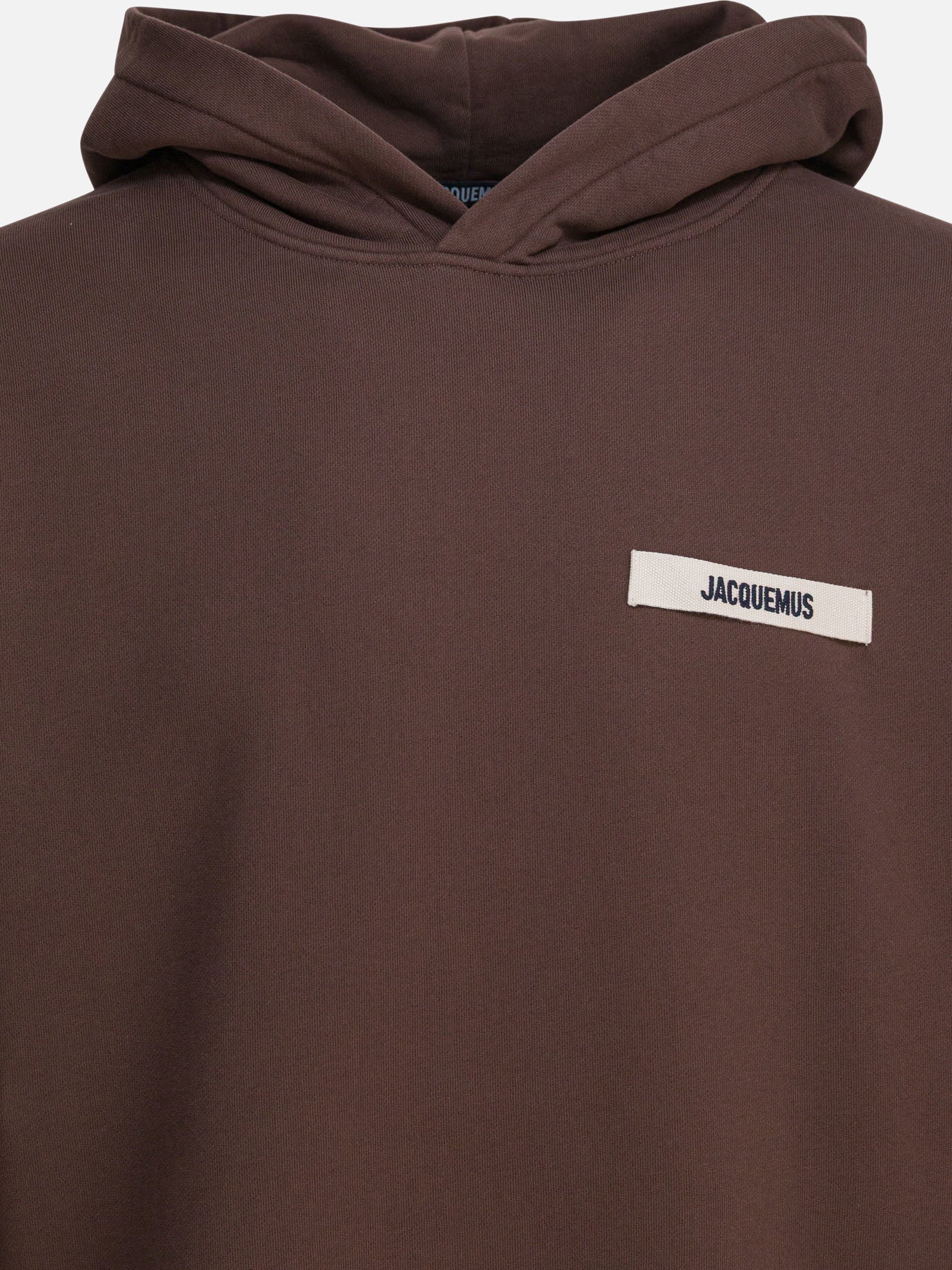 Jacquemus "Gros Grain" Hoodie Brown