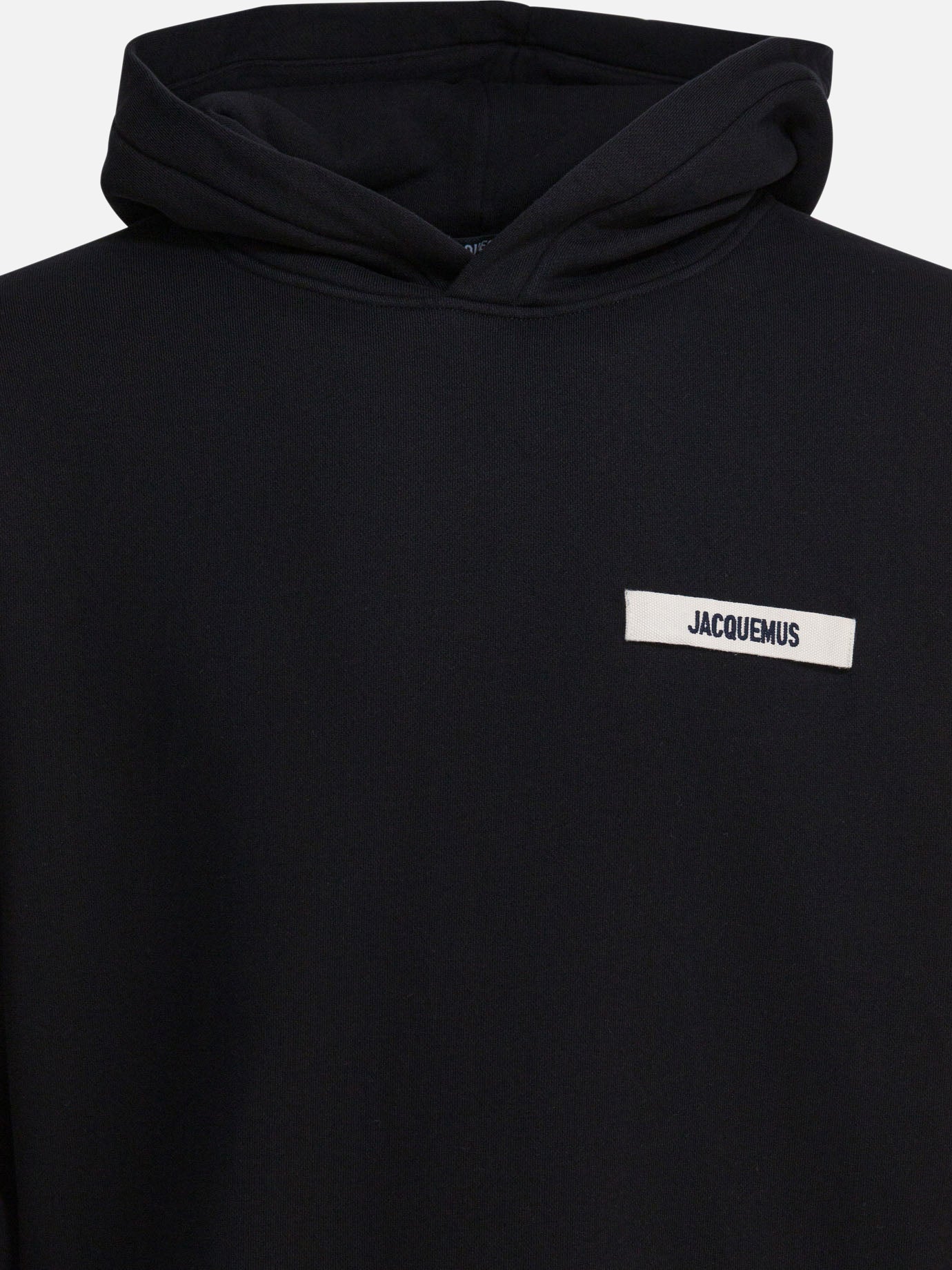 Jacquemus &quot;Gros Grain&quot; Hoodie 19175490_S Black thumbnail_3