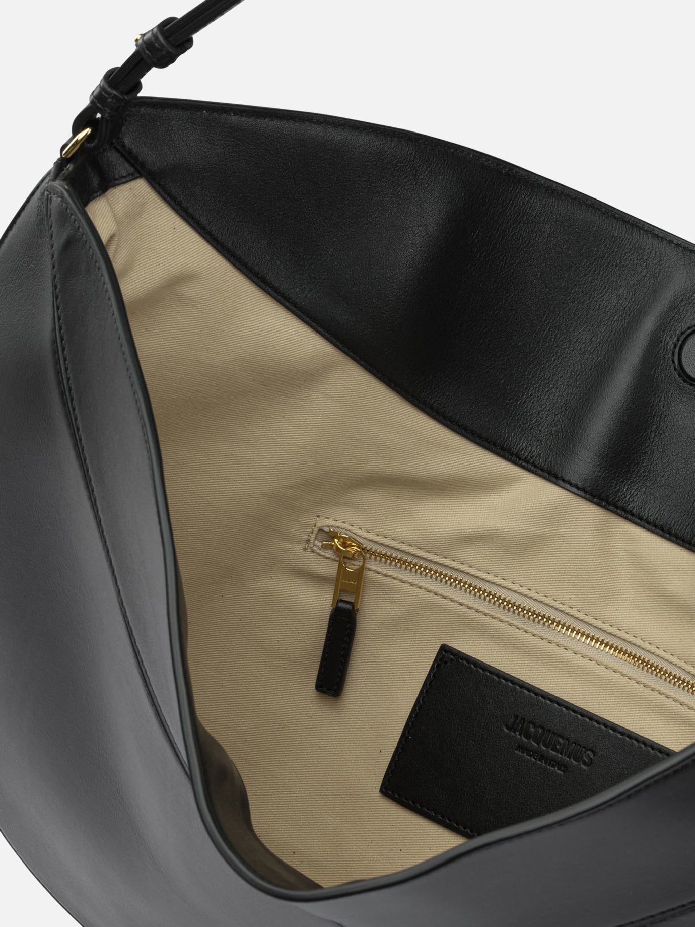 Large bags 100% calf leather  Black - Jacquemus Women | PDP | VIETTI Online Store | thumbnail_5