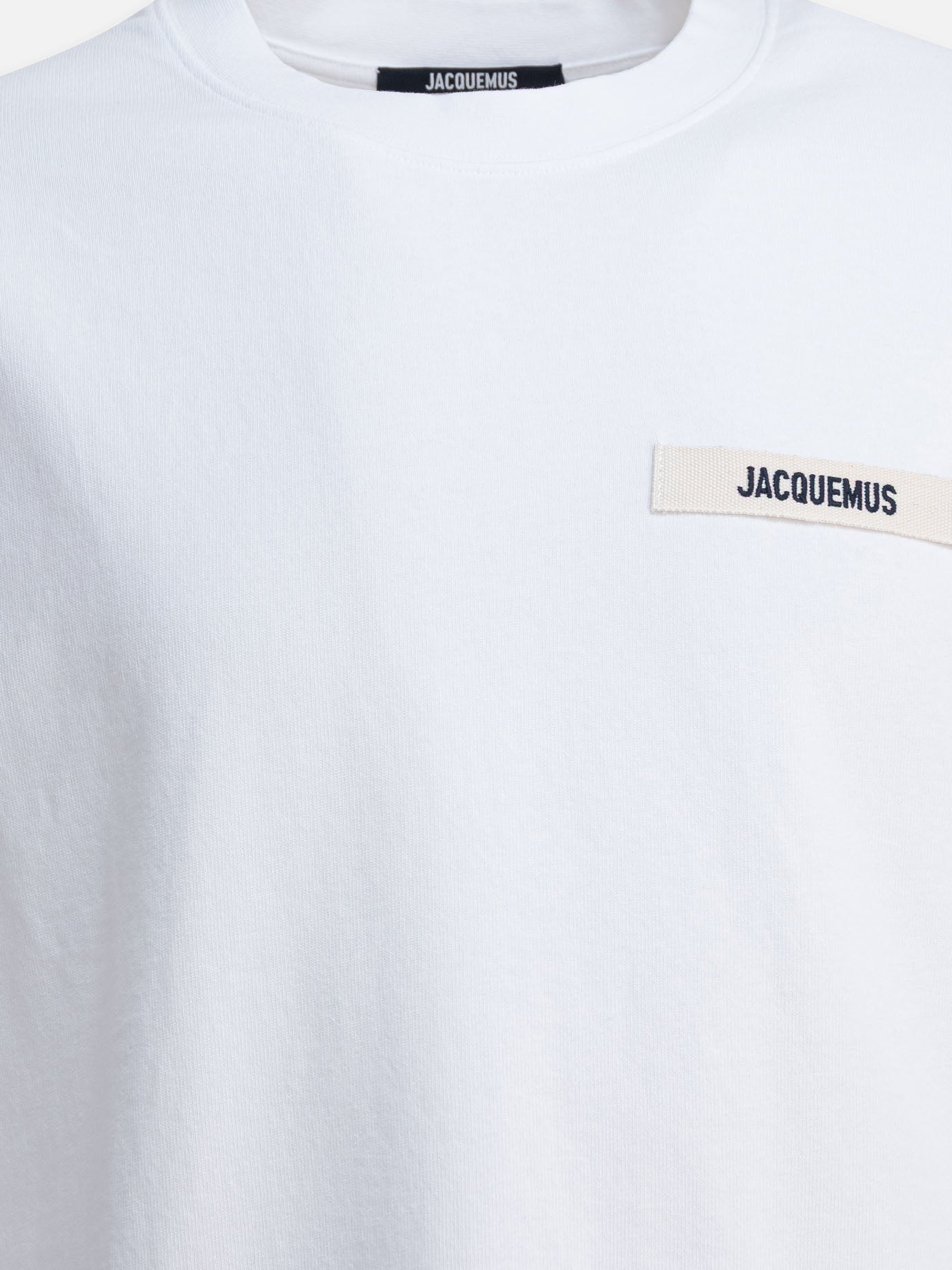 Crewneck t-shirts Logo  White - Jacquemus Men | PDP | VIETTI Online Store | Zoom-Modal_3
