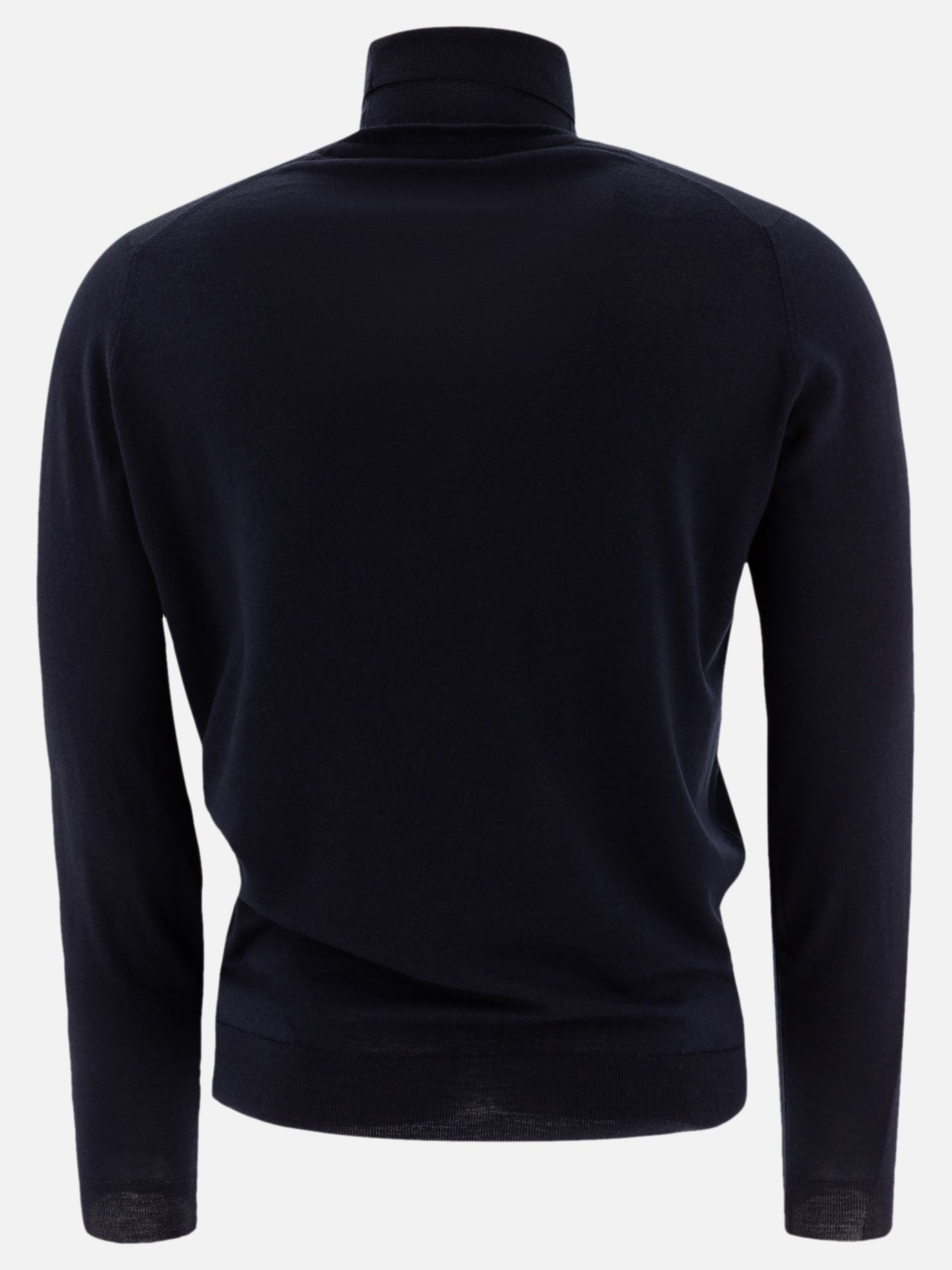 Turtleneck sweaters Solid colour  Blue - John Smedley Men | PDP | VIETTI Online Store | Zoom-Modal_2
