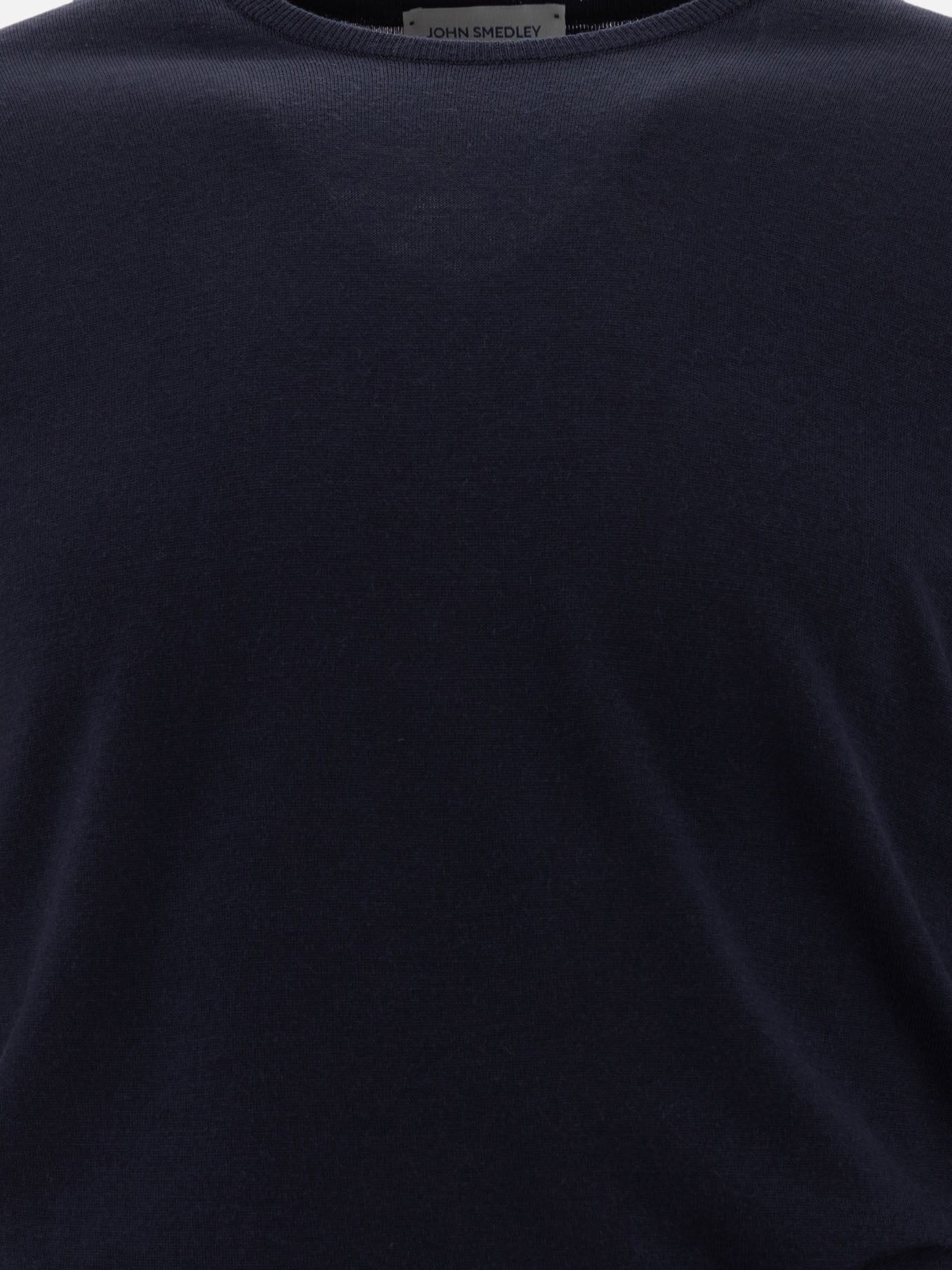 Crewneck sweaters Solid colour  Blue - John Smedley Men | PDP | VIETTI Online Store | Zoom-Modal_3
