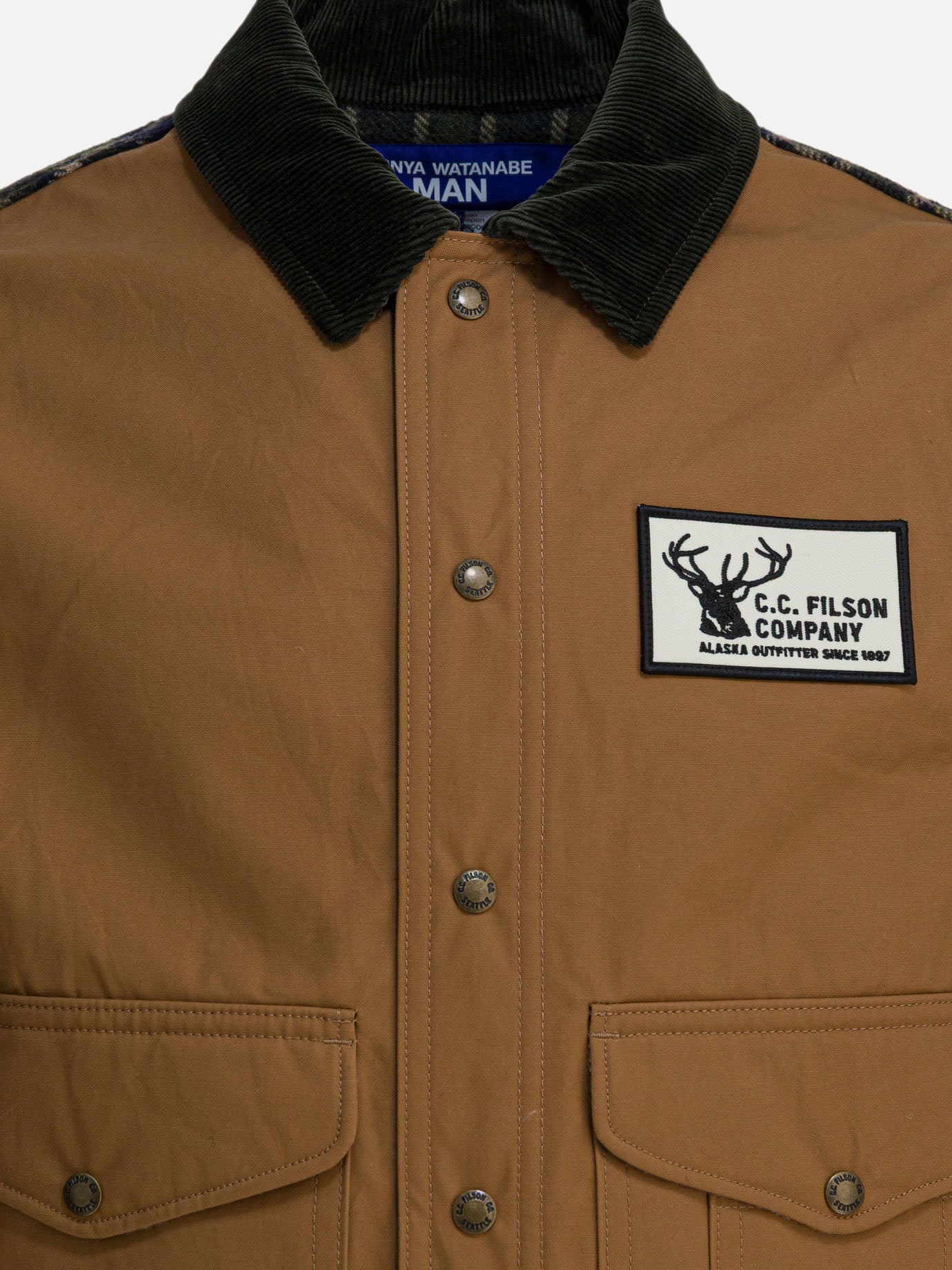 Quilted & Utility Jackets Logo  Beige - Junya Watanabe MAN Men | PDP | VIETTI Online Store | Zoom-Modal_3
