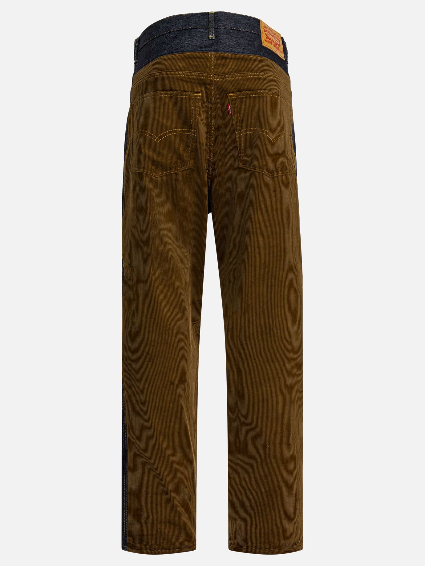 Straight-leg jeans Solid colour  Blue - Junya Watanabe MAN Men | PDP | VIETTI Online Store | Zoom-Modal_2
