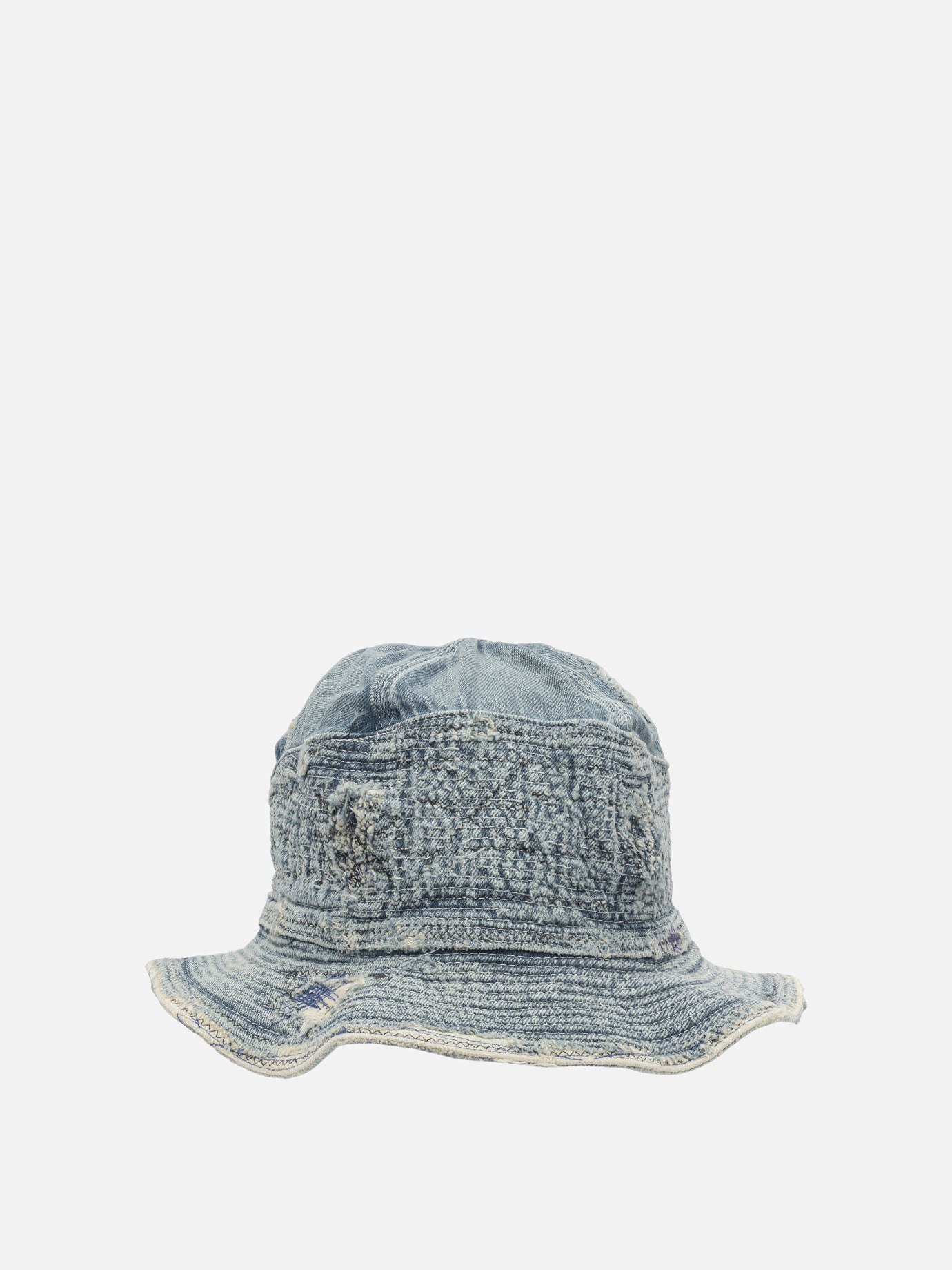 Bucket hats 100% cotton  Blue - KAPITAL Men | PDP | VIETTI Online Store | Zoom-Modal
