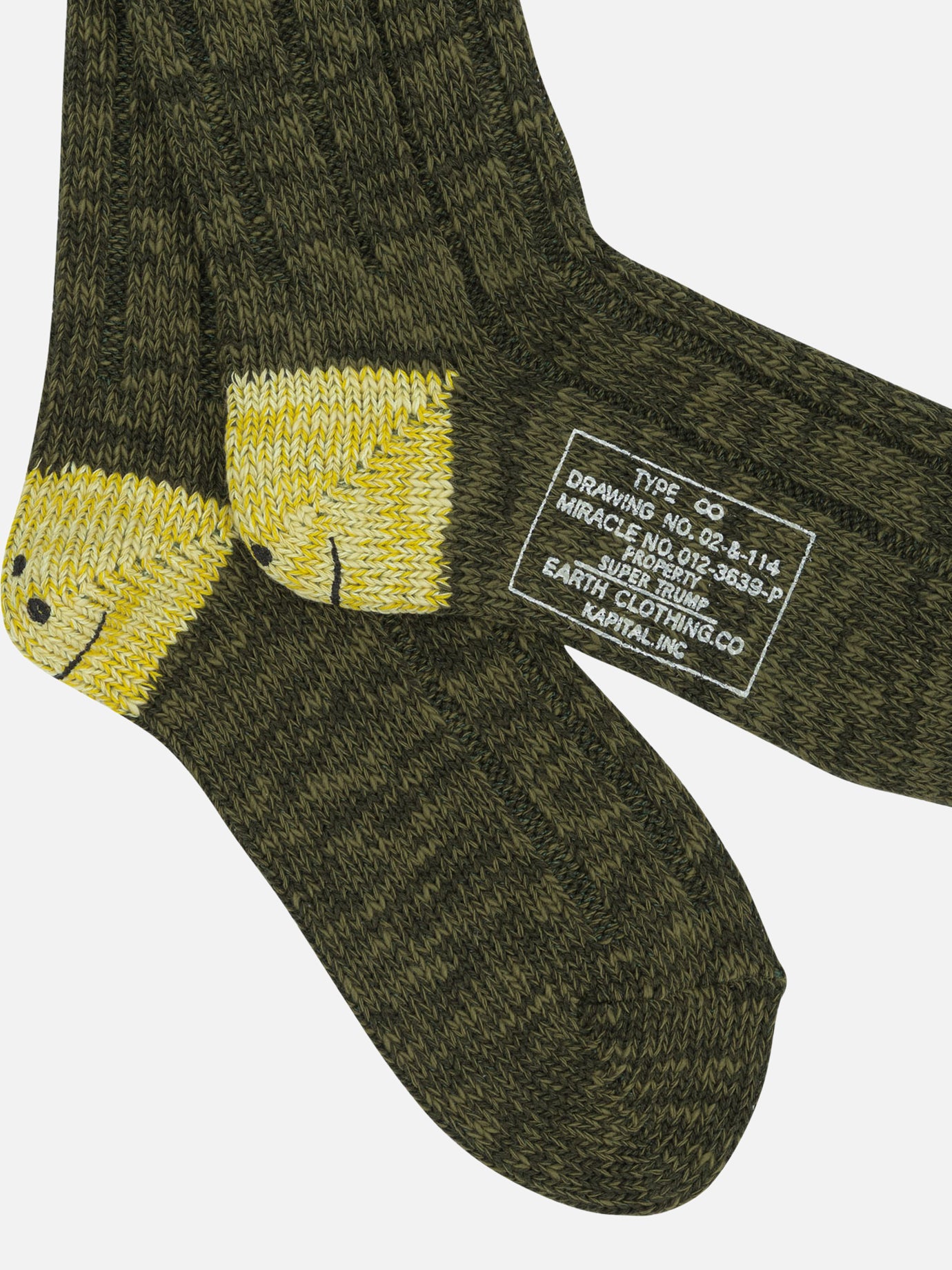 Classic socks Solid colour  Beige - KAPITAL Men | PDP | VIETTI Online Store | thumbnail_2
