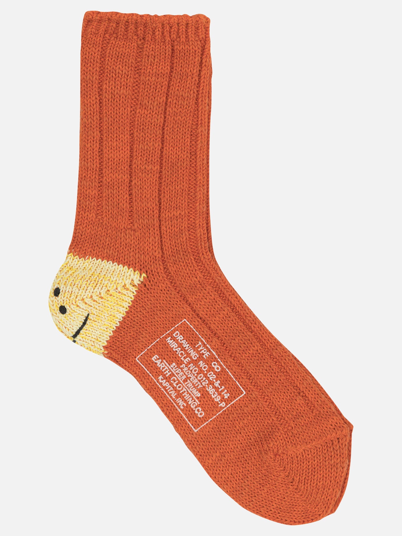 Classic socks Solid colour  Orange - KAPITAL Men | PDP | VIETTI Online Store | thumbnail