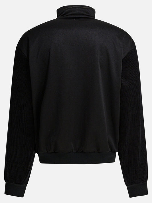 Full zip sweatshirts Solid colour  Black - KAPITAL Men | VIETTI Online Store | 2
