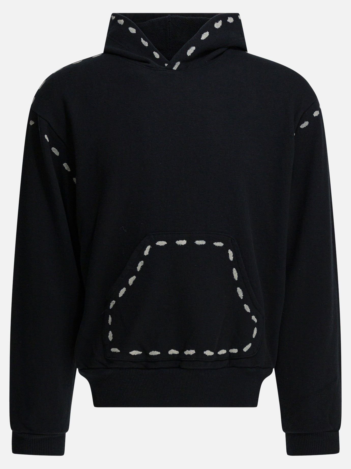 Hoodies Solid colour  Black - KAPITAL Men | PDP | VIETTI Online Store | thumbnail