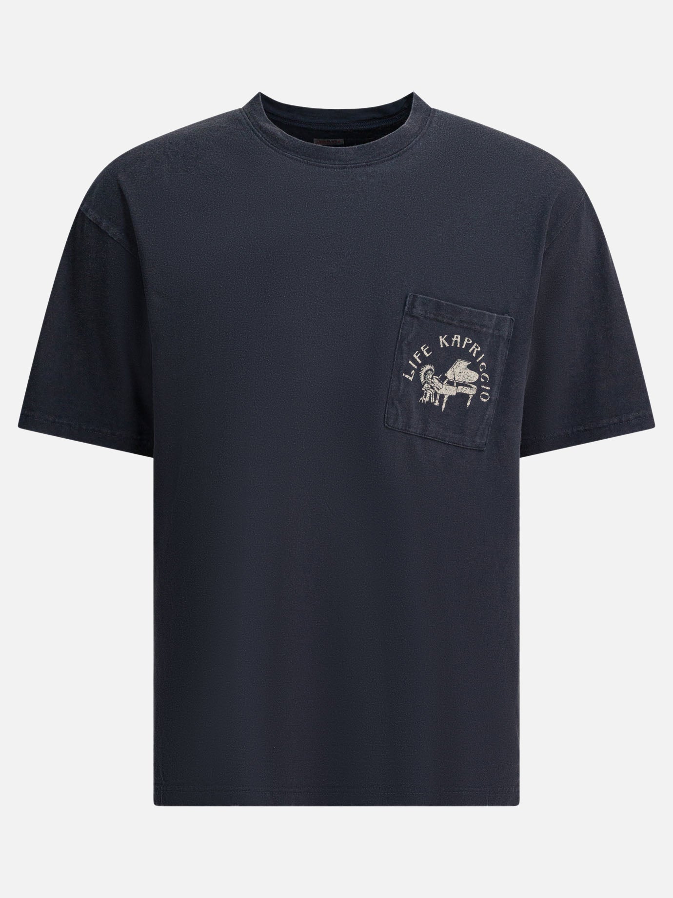 Crewneck t-shirts Print  Black - KAPITAL Men | PDP | VIETTI Online Store | Zoom-Modal
