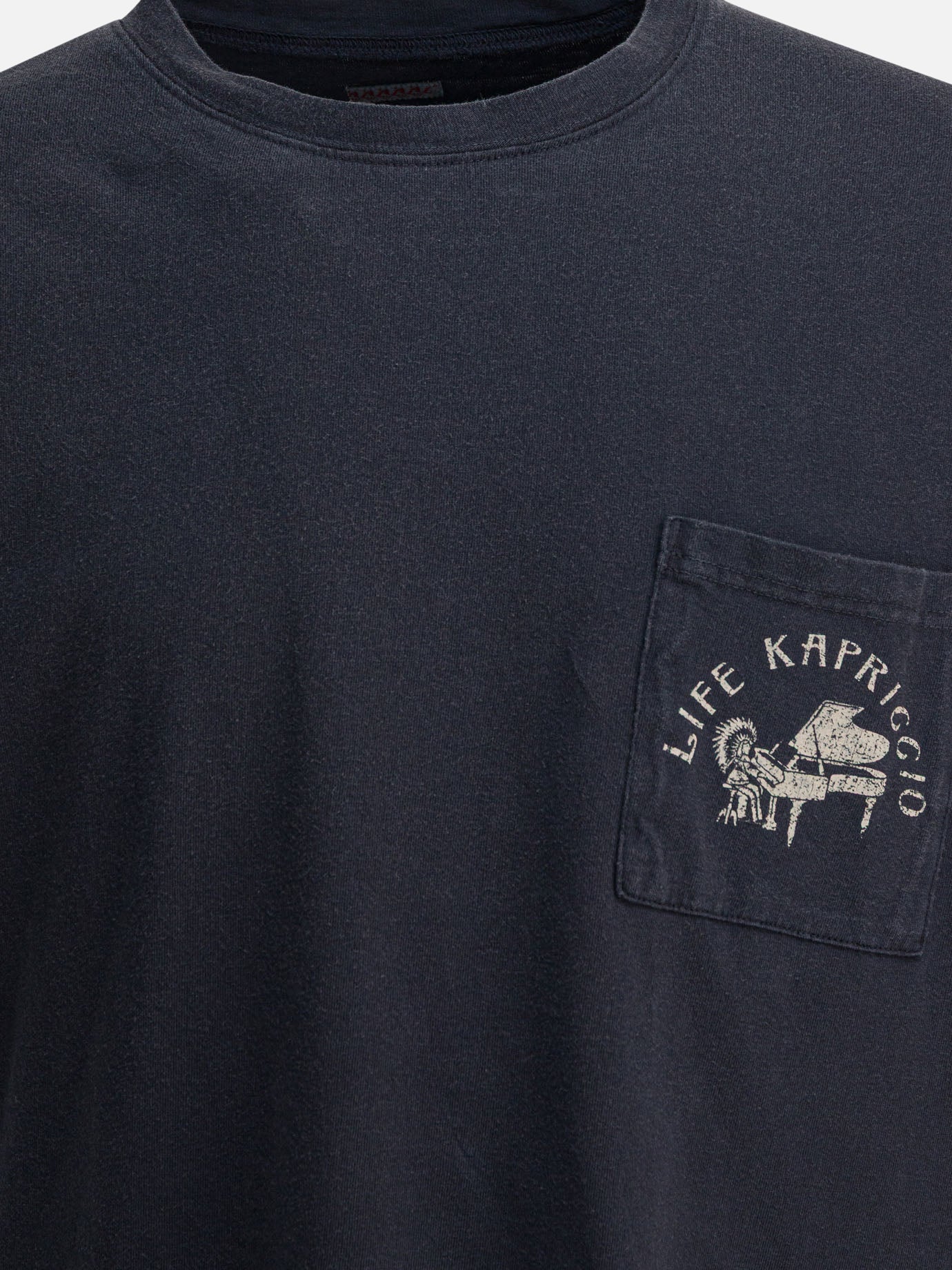 Crewneck t-shirts Print  Black - KAPITAL Men | PDP | VIETTI Online Store | thumbnail_3