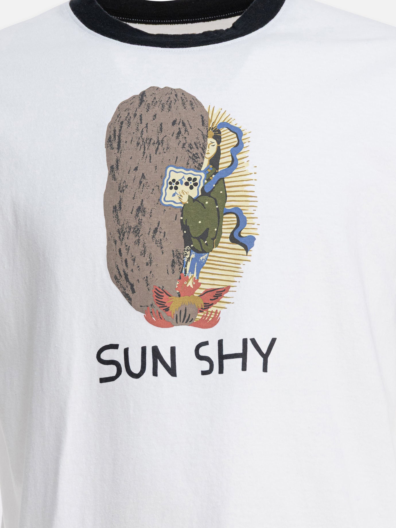 Crewneck t-shirts Print  White - KAPITAL Men | PDP | VIETTI Online Store | thumbnail_3