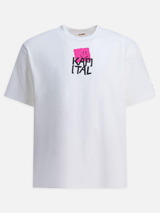 Crewneck t-shirts Logo  White - KAPITAL Men | PLP | VIETTI Online Store 
